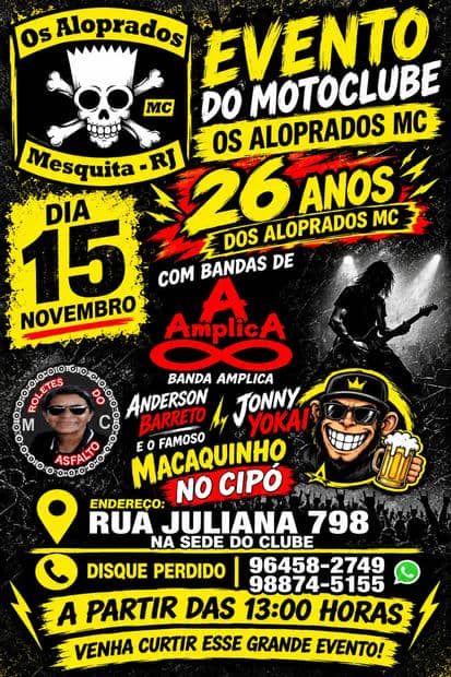 Flyer do evento